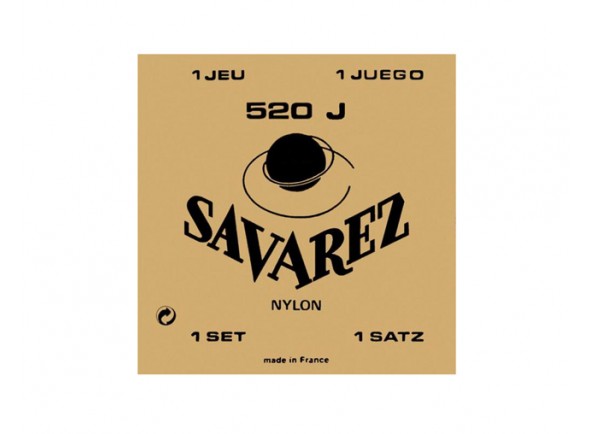 Savarez Jogo de Cordas Nylon Guitarra Clássica Savarez 520J Savarez Jogo de Cordas Nylon Guitarra Clássica Savarez 520J